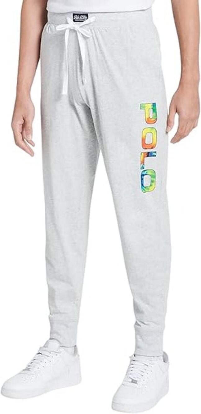 NEW Polo Ralph Lauren Men's Tie Dye Logo Jogger Pants Size Medium (PK23SF A2HI)